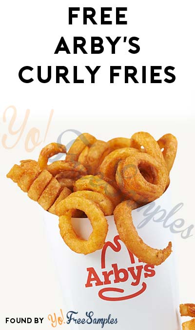FREE Arby’s Curly Fries On April 18th (Select Locations)