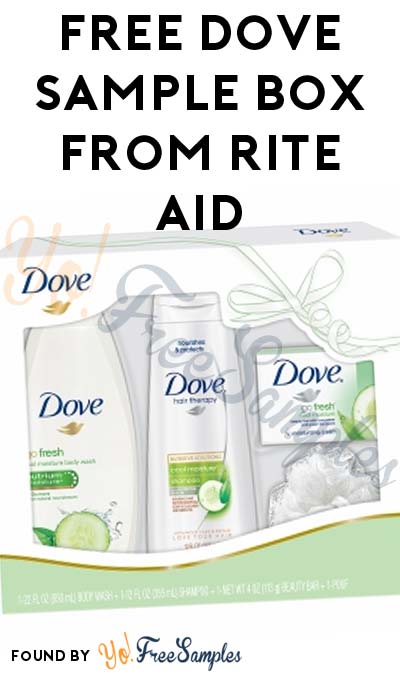 FREE Dove Sample Box From Rite Aid [Verified Received By Mail]