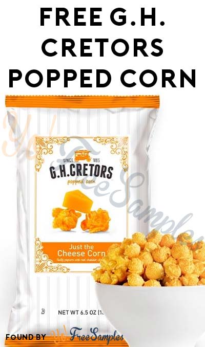 FREE G.H. Cretors Popped Corn (Chicago Only & Twitter Required)