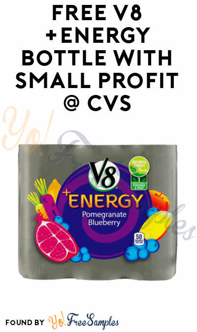 FREE V8+Energy Bottle With Small Profit At CVS (Coupon, Ibotta & MobiSave Required)