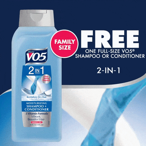 Possible FREE Full-Size VO5 Family Size Shampoo & Conditioner