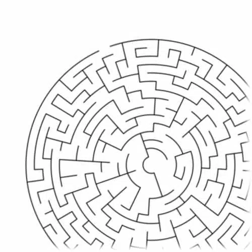 Maze Collection 1 - unique, full-page mazes by Outside the Lines