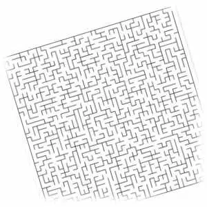 hardest maze printable