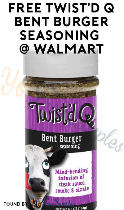 FREE Twist’d Q Bent Burger Seasoning At Walmart (Coupon & Ibotta Required)
