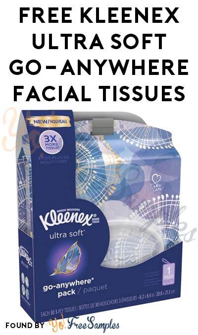 FREE Kleenex Ultra Soft Go-Anywhere Tissues & More (Apply To HouseParty.com)