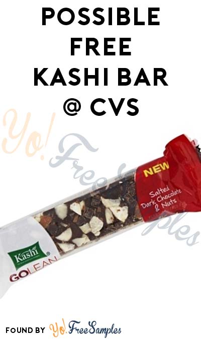 Possible FREE Kashi Bar At CVS (ExtraCare Card Required)