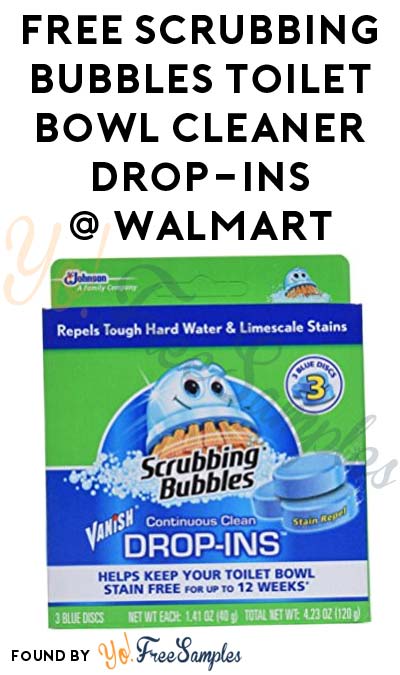 FREE Scrubbing Bubbles Toilet Bowl Cleaner Drop-Ins At Walmart (Coupon & Ibotta Required)