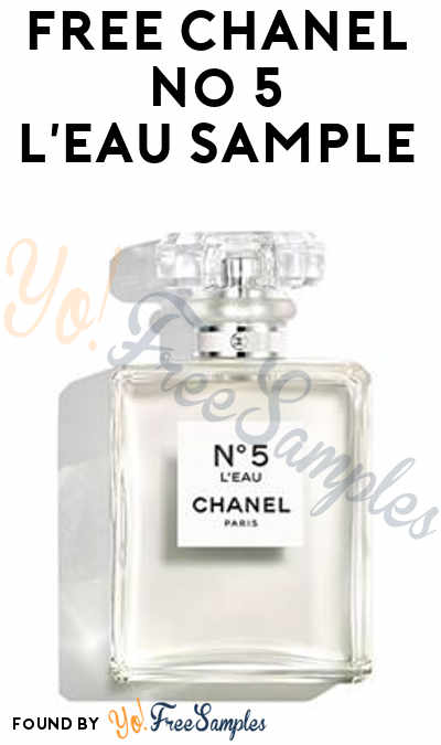 FREE Chanel L’EAU No 5 Women’s Fragrance (Facebook Required) [Verified Received By Mail]
