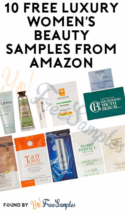 10 FREE Luxury Women’s Beauty Samples From Amazon Sample Box After Rebate For Amazon Prime Members [Verified Received By Mail]