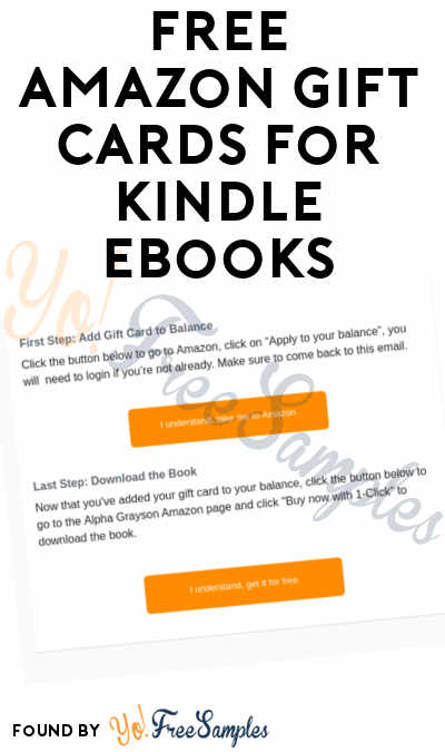 Over 10 Earned Free Amazon Gift Cards For Kindle Ebooks Verified Yo Free Samples