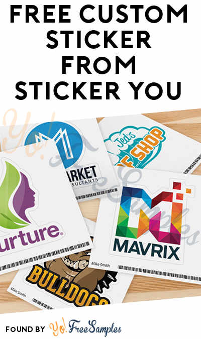 New Code, First 250: FREE Custom Sticker From StickerYou [Verified Received By Mail]