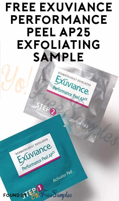 FREE Exuviance Performance Peel AP25 Exfoliating Sample [Verified Received By Mail]