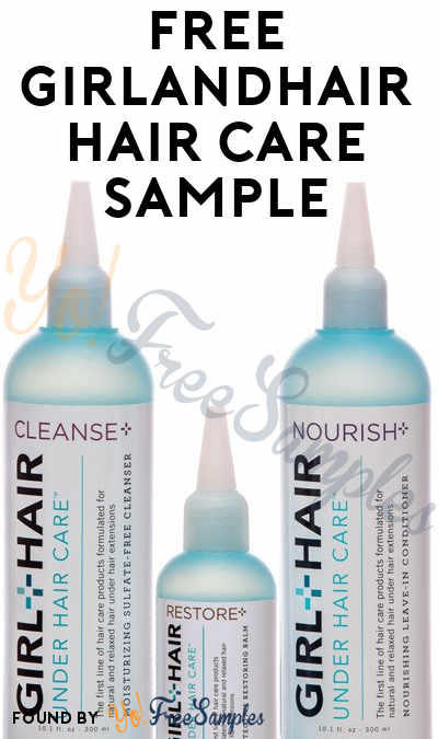 FREE GirlandHair Hair Care Sample (Email Confirmation Required)