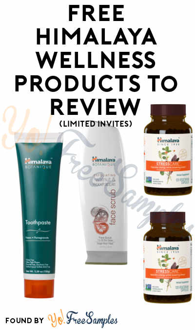 ** Certificate Error Warning ** FREE Himalaya Wellness Products To Review (Limited Invites)