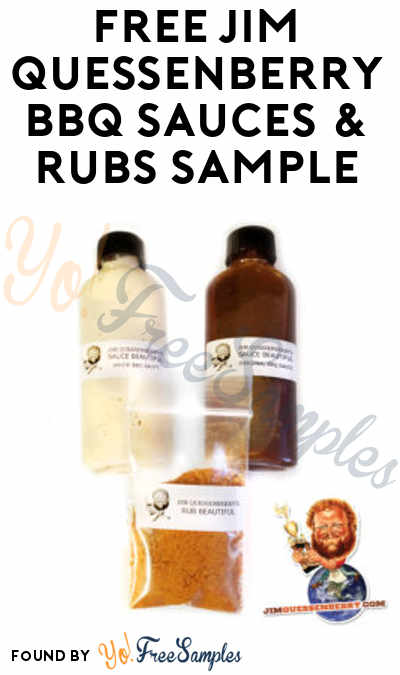 FREE Jim Quessenberry BBQ Sauces & Rubs Sample (Email Confirmation Required)