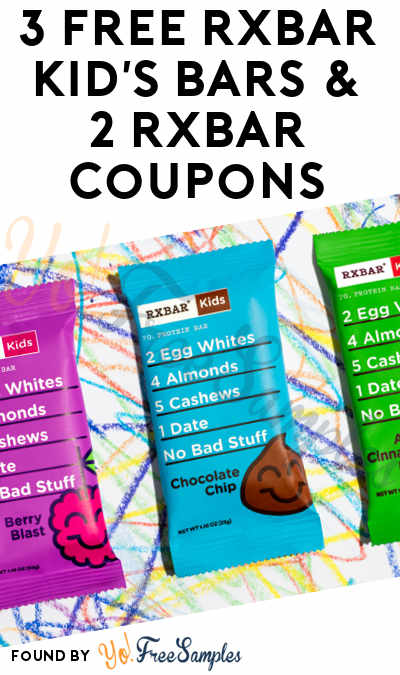 FREE RXBAR Kid’s Bars & RXBAR Coupons From CrowdTap (Mission Required)