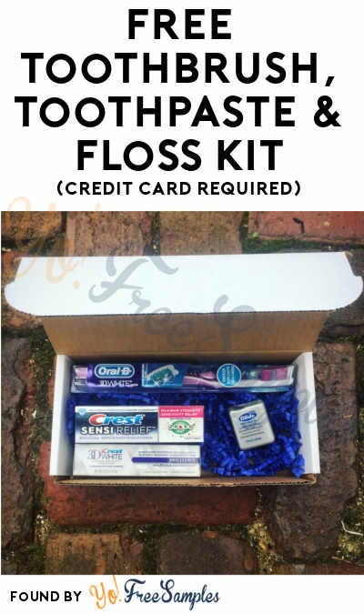 FREE Toothbrush, Toothpaste & Floss From Brush32 (Credit Card Subscription Required)