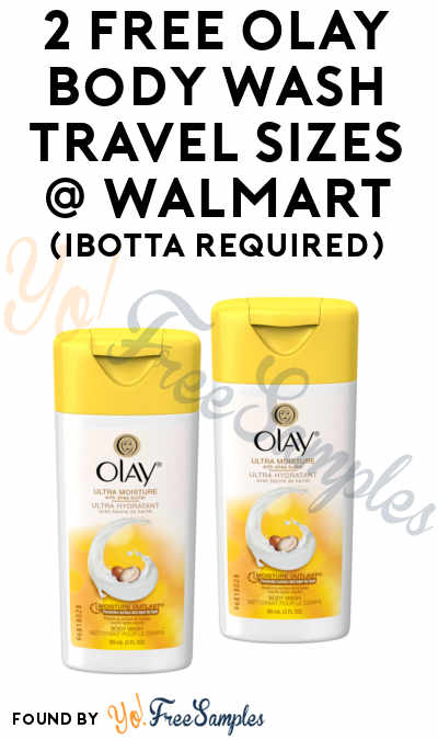 2 FREE Olay Body Wash Travel Sizes At Walmart (Ibotta Required)
