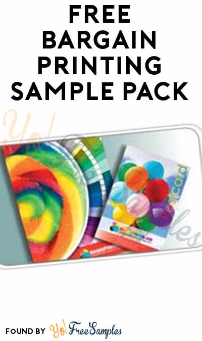 FREE Bargain Printing Sample Pack