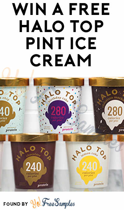 FREE Halo Top Pint Ice Cream Giveaway