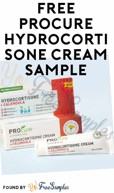 FREE PROcure Hydrocortisone Cream Sample
