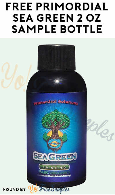 FREE Primordial Sea Green 2 oz Sample Bottle (Store Pickup Required)