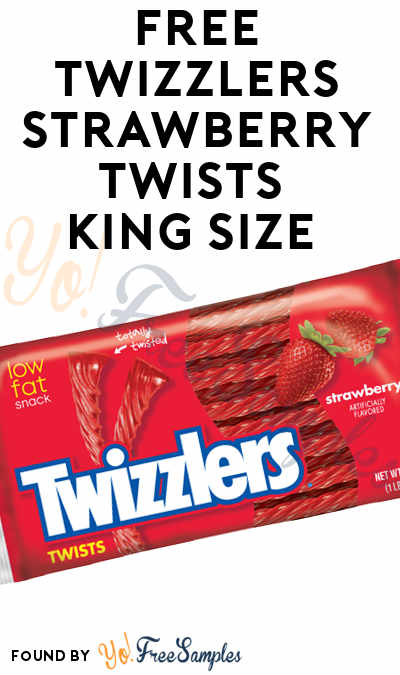 FREE Twizzlers Strawberry Twists King Size From CrowdTap (Mission Required)