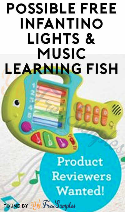 Possible FREE Infantino Lights & Music Learning Fish