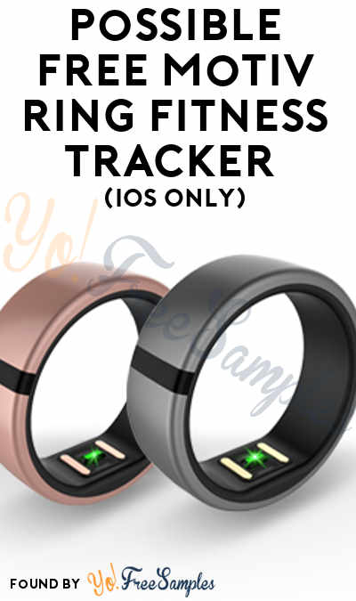 Possible FREE Motiv Ring Fitness Tracker (iOS Only)