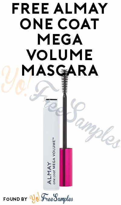 FREE Almay One Coat Mega Volume Mascara From CrowdTap (Mission Required)