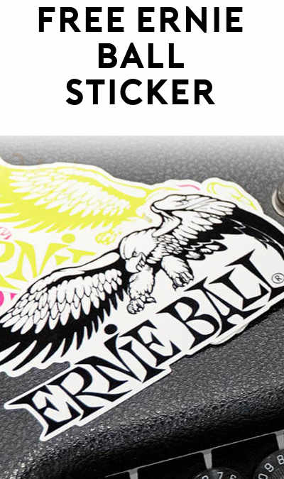 FREE Ernie Ball Stickers