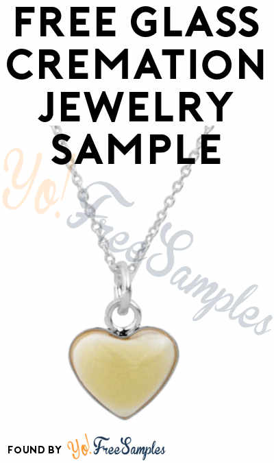 FREE Glass Cremation Jewelry Sample