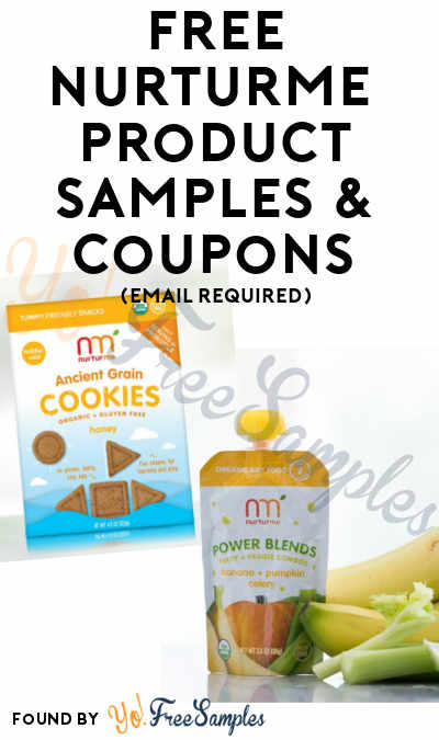 FREE NurturMe Healthy Kid & Toddler Product Samples & Coupons (Email Required)