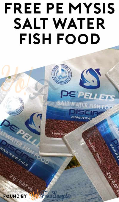 Possible FREE PE Mysis Salt Water Fish Food (Email Confirmation Required)