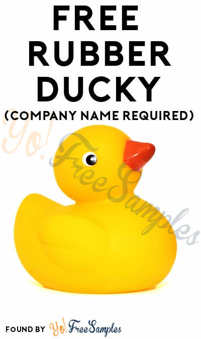 FREE Rubber Ducky (Company Name Required)