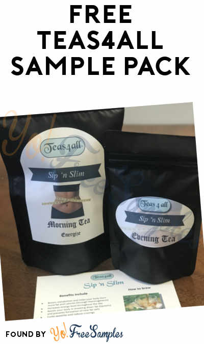 FREE Teas4All Sample Pack [Verified Received By Mail]