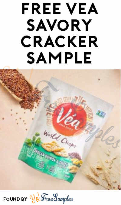 FREE Véa Savory Cracker Sample From ViewPoints (Survey Required)