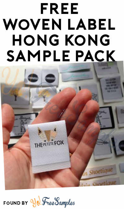 FREE Woven Label Hong Kong Sample Pack