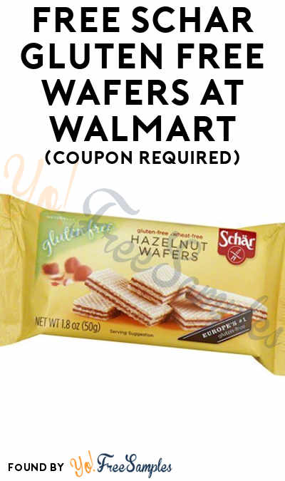 FREE Schar Gluten Free Wafers At Walmart (Coupon Required)