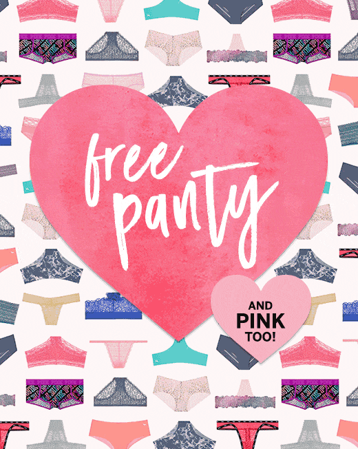 FREE Panty With Any Purchase At Victoria’s Secret