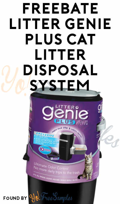 FREEBATE Litter Genie Plus Cat Litter Disposal System At Petco Mail In 