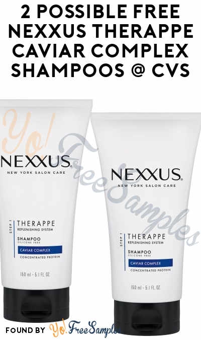 2 Possible FREE Nexxus Therappe Caviar Complex Shampoos At CVS (CVS Card Required)