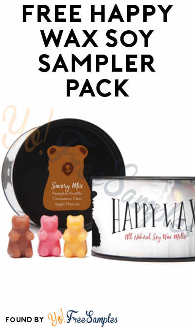 FREE Happy Wax Soy Sampler Pack