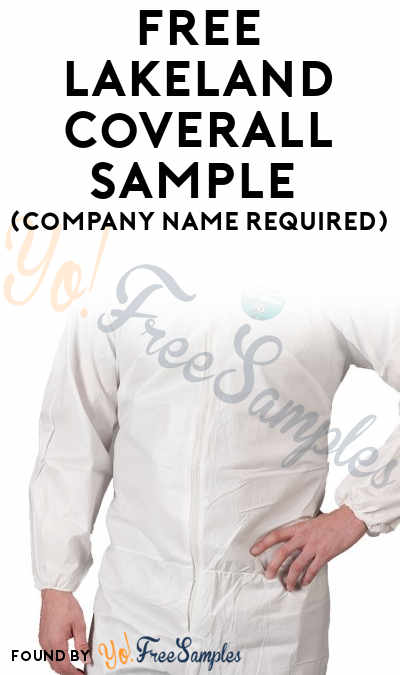FREE Lakeland Coverall Sample (Company Name Required)