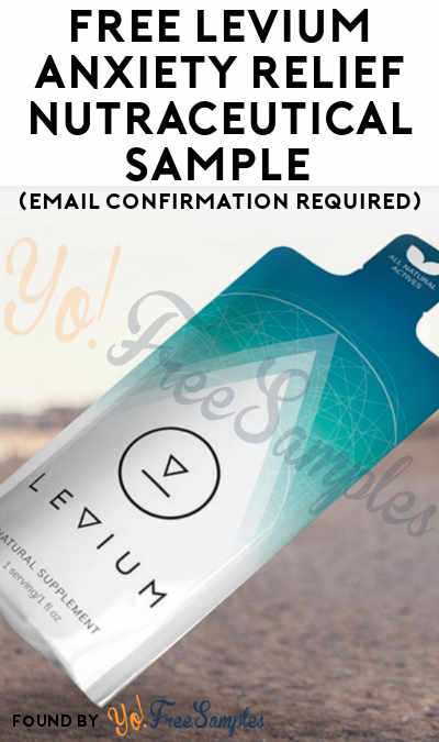 Join Waitlist For FREE Levium Anxiety Relief Nutraceutical Sample (Email Confirmation Required)