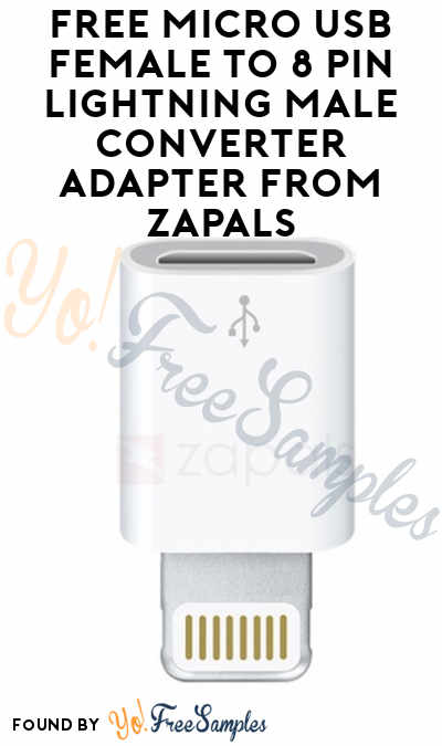 Working Again? FREE Micro USB Female to 8 Pin Lightning Male Converter Adapter From Zapals