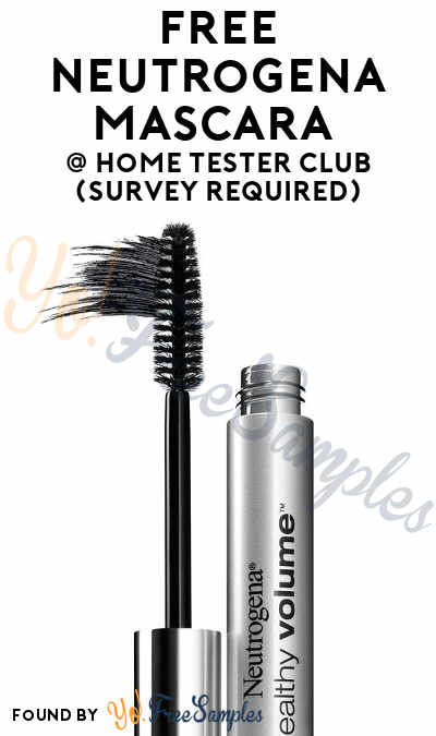 FREE Neutrogena Mascara From Home Tester Club (Survey Required)