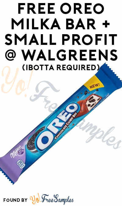 FREE Oreo Milka Bar + Small Profit At Walgreens (Ibotta Required)