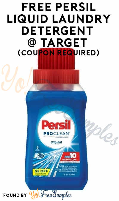 FREE Persil Liquid Laundry Detergent At Target (Coupon Required)