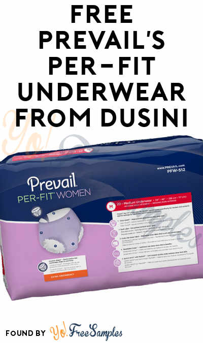 FREE Prevail’s Per-Fit Underwear From Dusini